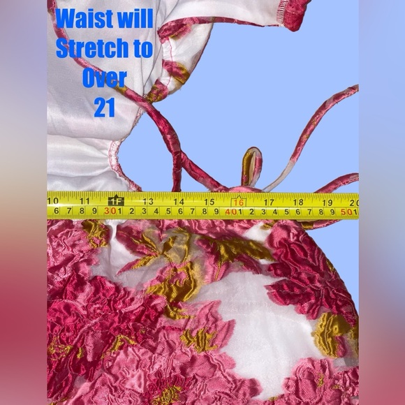 🆕NWT #263 ~ HELLO MOLLY WIDE EYED ANGEL DRESS FUCHSIA, SIZE XL, US~10 - Picture 12 of 16